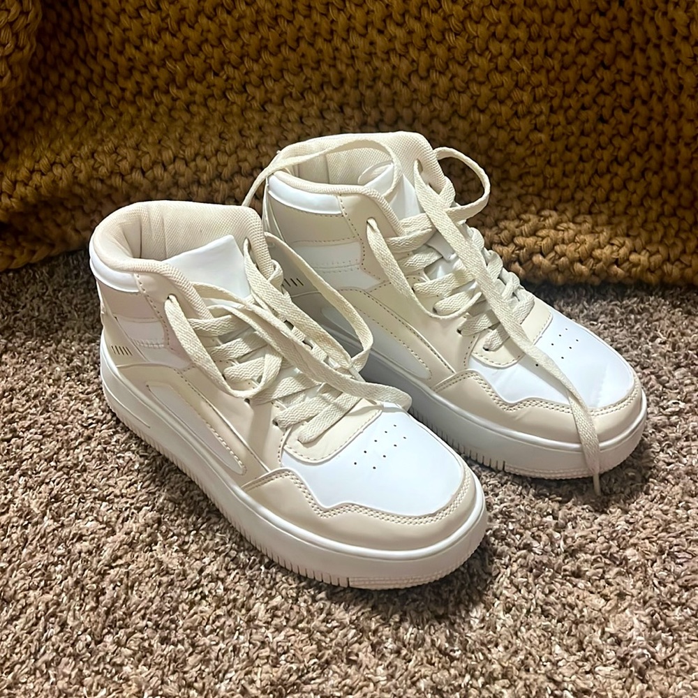 High top sneakers